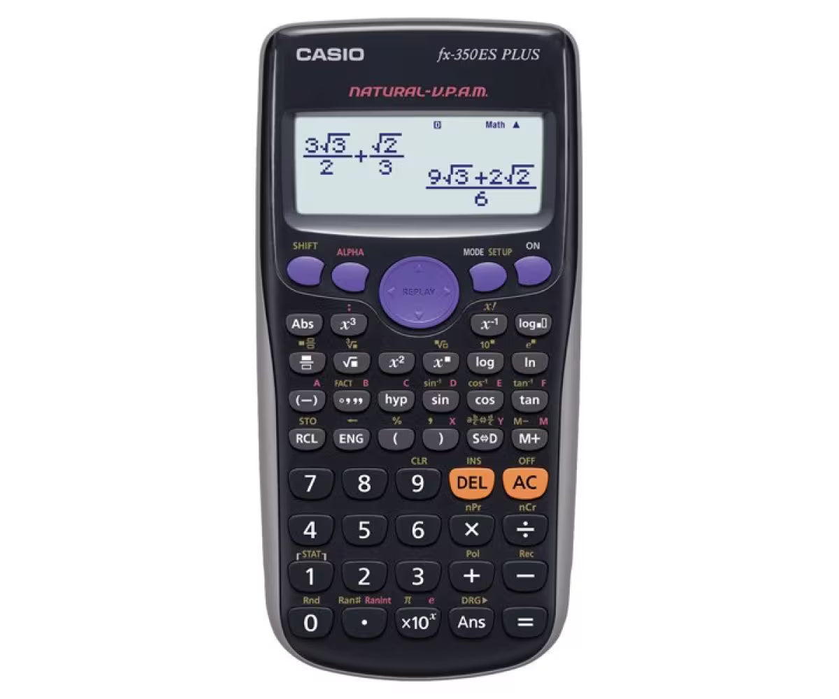 CALCULATRICE SCIENTIFIQUE CASIO FX-82ES PLUS