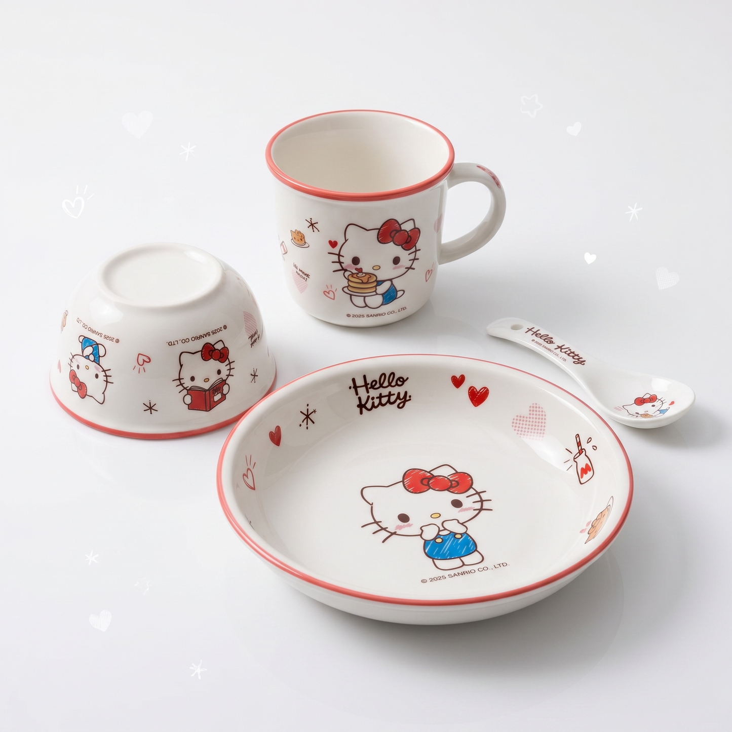 SERVICE HELLO KITTY CERAMIQUE REF HZ 781-71