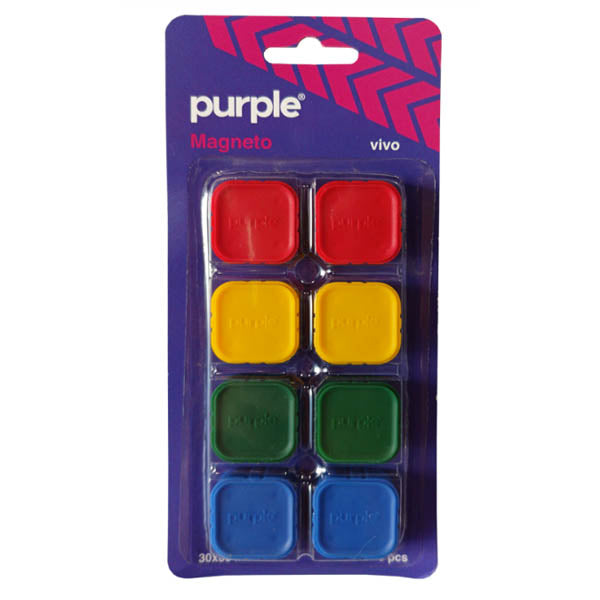 AIMANT PURPLE DE 8 30MM