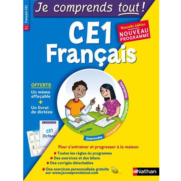 PRIM JE COMPRENDS TOUT CE1 7-8 ANS