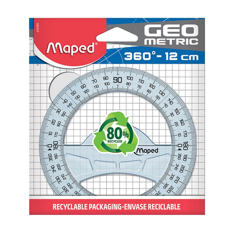 RAPPORTEUR MAPED 360° 12CM REF 242360