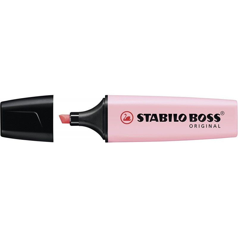 MARQUEUR FLUORESCENT STABILO BOSS PASTEL ROSE