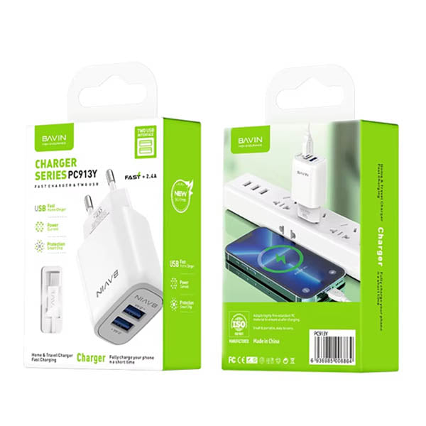 CHARGEUR BAVIN USB REF PC913Y