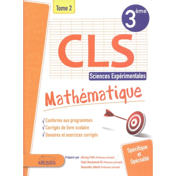 CLS 3E SC.EXPERIMENTALES TOME2
