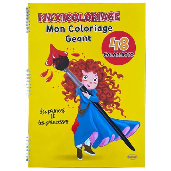 MAXI COLORIAGE PRINCE ET...