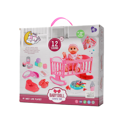 JOUET POUPEE AVEC ACCESSOIRES REF MY2025-3