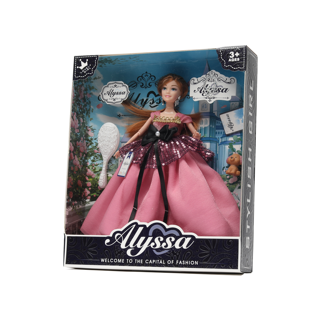 JOUET POUPEE AVEC ACCESSOIRES-ALYSSA REF 26024