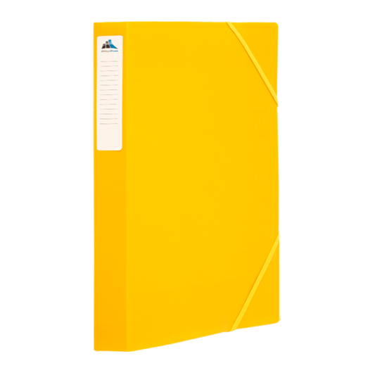 CHEMISE A RABAT OFFICEPLAST PLAST JAUNE 24*32