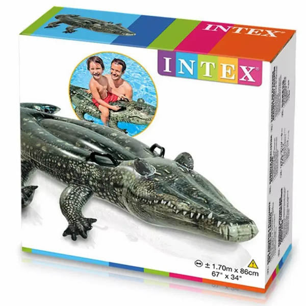 JOUET INTEX CROCODILE GONFLABLE