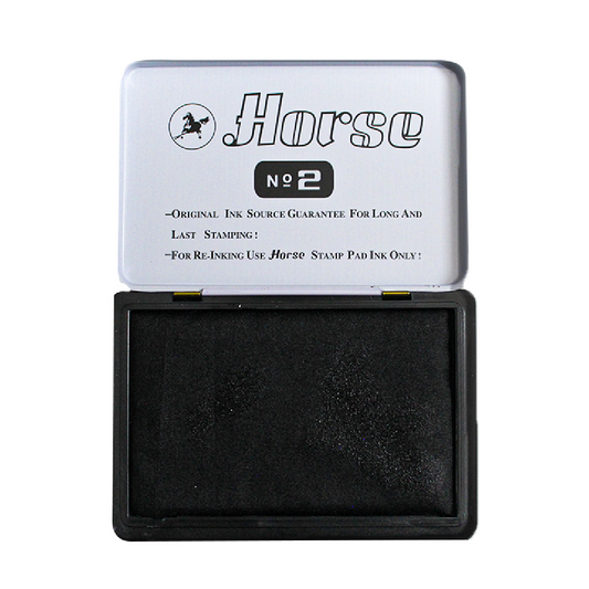 BOITE A TAMPON HORSE NOIR