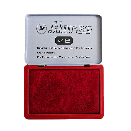 BOITE A TAMPON HORSE ROUGE