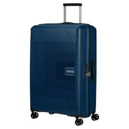 LUGGAGE AMERICAN TOURISTER AEROSTEP-Blue 77cm