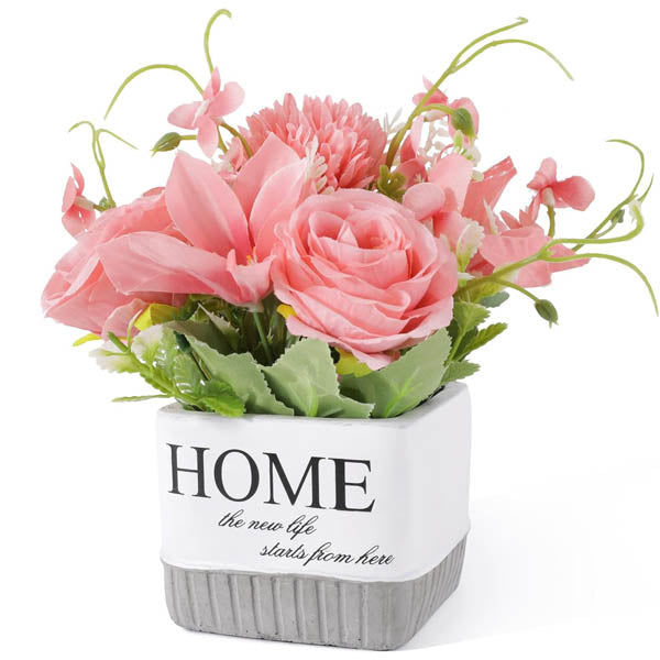 POT DECORATIF MM  HOME FLEURES
