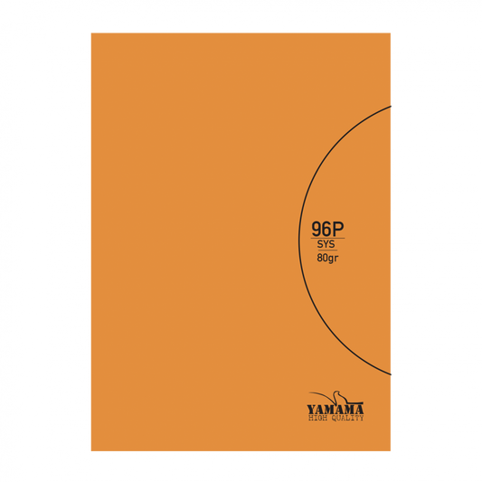 CAHIER PIQURE 24*32 10/10 96P YAMAMA CP BMV 80G ORANGE
