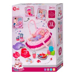 JOUET POUPEE MUSICALE AVEC ACCESSOIRES REF BK23304