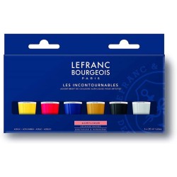 GOUACHE ACRYLIQUE LEFRANC BOURGEOIS DE 6*20ML