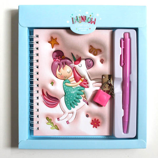 CAHIER DE SOUVENIR AVEC CADENAS CODE REF 64985-A