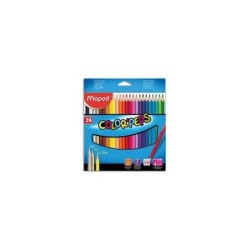 CRAYONS DE COULEUR MAPED 24/18 REF 183224