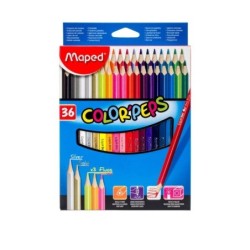 CRAYONS DE COULEUR MAPED 36/18 REF 832017