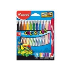 FEUTRE MAPED JUNGLE DE 12 REF 845420