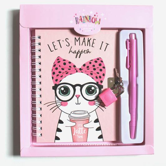 CAHIER DE SOUVENIR AVEC CADENAS CODE REF 64973-A