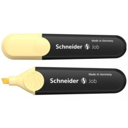 MARQUEUR FLUORESCENT SCHNEIDER JOB PASTEL VANILLE