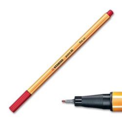 STYLO POINT FINE STABILO POINT 88 ROUGE 88/40