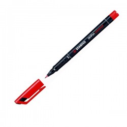 MARQUEUR PERMANENT STABILO OHP S ROUGE