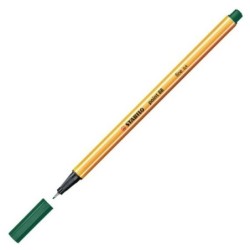STYLO POINT FINE STABILO POINT 88 VERT FONCE 88/53