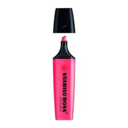 MARQUEUR FLUORESCENT STABILO BOSS ROUGE 70/40