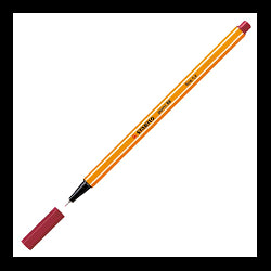 STYLO POINT FINE STABILO POINT 88 ROUGE BORD 88/50