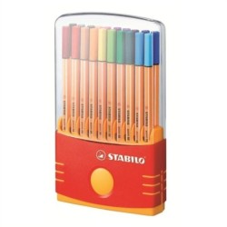 STYLO POINT FINE STABILO POINT 88 POCH DE 20 8820-03