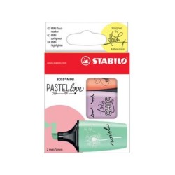 MARQUEUR FLUORESCENT STABILO BOSS PASTEL MINI