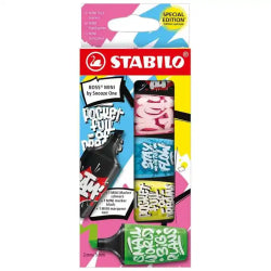 MARQUEUR FLUORESCENT STABILO BOSS MINI SNOOZE POCH DE 5