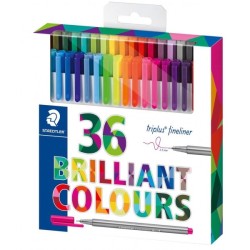STYLO POINT FINE STAEDTLER TRIPLUS FINELINER POCH DE 36