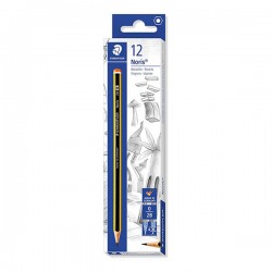 CRAYON NOIR STAEDTLER NORIS HB 2 POCH DE 12