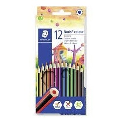 CRAYONS DE COULEUR STAEDTLER NORIS 12/18 REF 158 C12