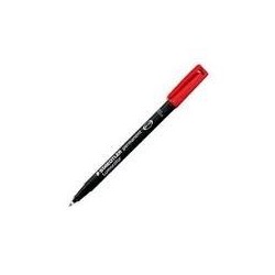 MARQUEUR PERMANENT STAEDTLER LUMOCOLOR F ROUGE 318