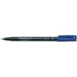 MARQUEUR PERMANENT STAEDTLER LUMOCOLOR B BLEU 314-