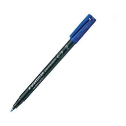 MARQUEUR PERMANENT STAEDTLER LUMOCOLOR F BLEU 318-