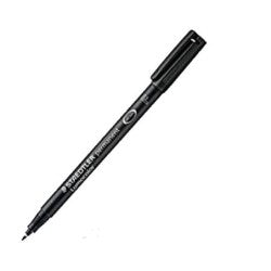 MARQUEUR PERMANENT STAEDTLER LUMOCOLOR F NOIR 318-