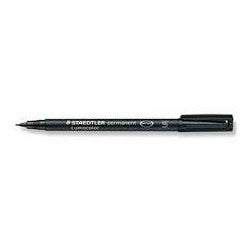 MARQUEUR PERMANENT STAEDTLER LUMOCOLOR S NOIR 313-