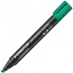 MARQUEUR PERMANENT STAEDTLER LUMOCOLOR M VERT 317-