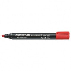 MARQUEUR PERMANENT STAEDTLER LUMOCOLOR 350 ROUGE 3