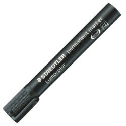 MARQUEUR PERMANENT STAEDTLER LUMOCOLOR 350 NOIR 350-9