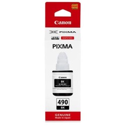 BOUTEILLE D ENCRE CANON ORIGINAL GI-490 NOIR