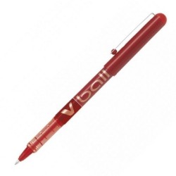STYLO GEL PILOT VBALL BL-VB5 0.5 ROUGE