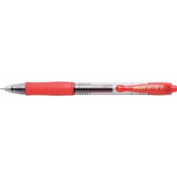 STYLO GEL PILOT G-2 0.7 ROUGE