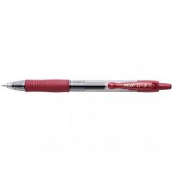 STYLO GEL PILOT G-2 0.7 ROUGE BORDEAUX