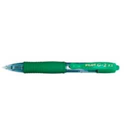 STYLO GEL PILOT G-2 XS VERT REF G27-XS-G